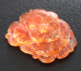 Резной солнечный камень 6,51 карата 
