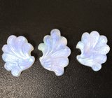 Набор из 3 резных лунных камней 54,58 карата 