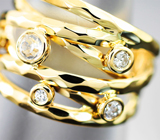 Кольцо с бриллиантами 0,52 карата Золото