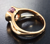 Кольцо с пурпурно-розовым турмалином 2,14 карата Серебро 925