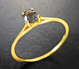 Золотое кольцо с гранатом со сменой цвета 0,54 карата Золото