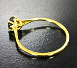 Золотое кольцо с гранатом со сменой цвета 0,54 карата Золото