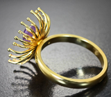 Кольцо с хакманитом 0,67 карата Золото