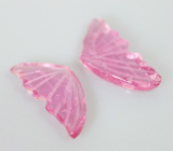 Пара резных турмалинов 1,35 карата 