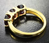 Кольцо с пиропами гранатами 3,11 карата