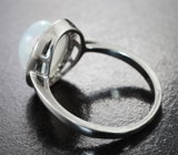 Элегантное серебряное кольцо с лунным камнем Серебро 925