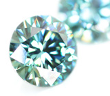 Топовая огранка! Пара чистейших муассанитов 1,84 карата 