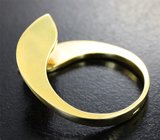 Золотое кольцо с крупным муассанитом 1,87 карата