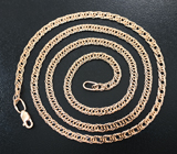 Массивная золотая цепочка 500 мм / 3 мм