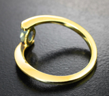 Золотое кольцо с уральским александритом 0,61 карата