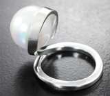 Кольцо с жемчужиной Серебро 925
