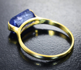 Золотое кольцо с насыщенным танзанитом 2,66 карата