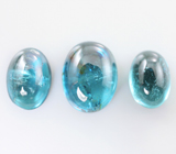 Набор из 3 индиголит турмалинов 2,8 карата 