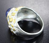Серебряное кольцо с танзанитом 2,14 карата
