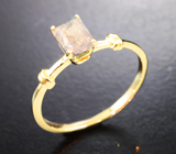 Золотое кольцо с уральским александритом 0,79 карата Золото