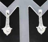 Комплект с муассанитами 3,14 карата