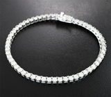 Серебряный браслет с муассанитами 5,44 карата Серебро 925