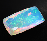 Крупный ограненный эфиопский опал 9,34 карата 