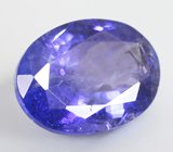Крупный насыщенный танзанит 5,79 карата