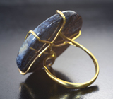 Крупное золотое кольцо с петерситом 38,48 карата Золото
