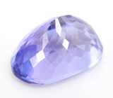 Чистейший танзанит 7,09 карата 