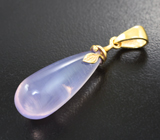 Золотой кулон с лавандовым аметистом 15,55 карата Золото