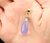 Золотой кулон с лавандовым аметистом 15,55 карата Золото