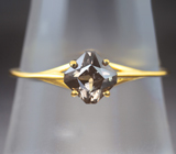 Золотое кольцо с гранатом со сменой цвета 0,82 карата