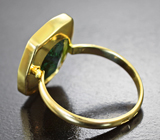 Золотое кольцо с редким мау-сит-ситом авторской огранки 6,24 карата Золото