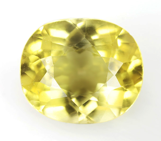Ярко-желтый апатит 4,35 карата
