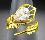 Золотое кольцо с морганитом 1,19 карата Золото