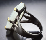 Серебряное кольцо с лунным камнем 16,91 карата