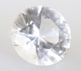 Высокая чистота! Бесцветный ограненный фенакит 0,34 карата 