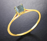 Золотое кольцо с уральским александритом 0,46 карата Золото
