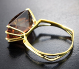 Кольцо солнечным камнем 7,97 карата Золото