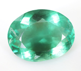 Крупный «неоновый» флюорит 21,58 карата 