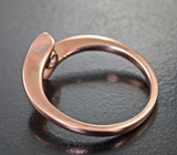 Изящное серебряное кольцо с нежным аметистом Серебро 925