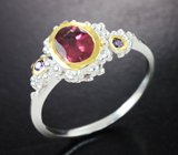Серебряное кольцо с турмалином