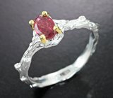 Серебряное кольцо с турмалином