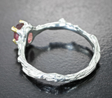 Серебряное кольцо с турмалином Серебро 925
