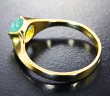 Золотое кольцо с параиба турмалином 0,82 карата Золото
