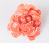 Резной solid коралл 3,33 карата 