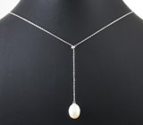 Серебряное колье с жемчугом