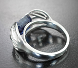 Кольцо с крупным кианитом 4,65 карата Серебро 925