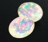 Пара ограненных эфиопских опалов 1,93 карата 