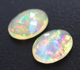 Пара ограненных эфиопских опалов 1,93 карата 