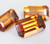 Крупный набор из 3 цирконов 9,82 карата 