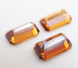 Крупный набор из 3 цирконов 9,82 карата 