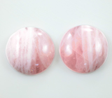 Крупный парный розовый кварц 50,02 карата 