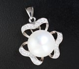 Серебряный комплект с жемчугом